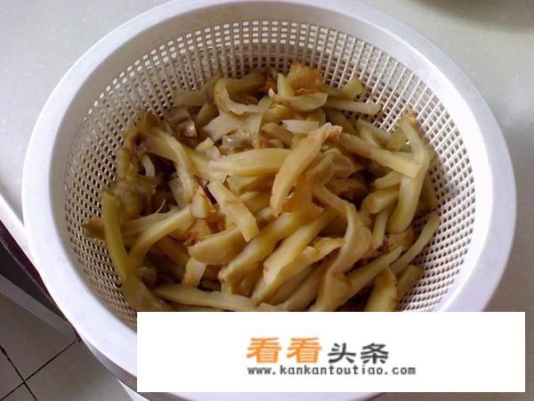 榨菜炒肉丝的做法？