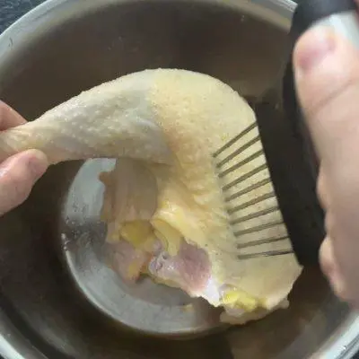 空气炸锅炸鸡的做法？