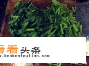 茼蒿炒鸡蛋是怎么做的？