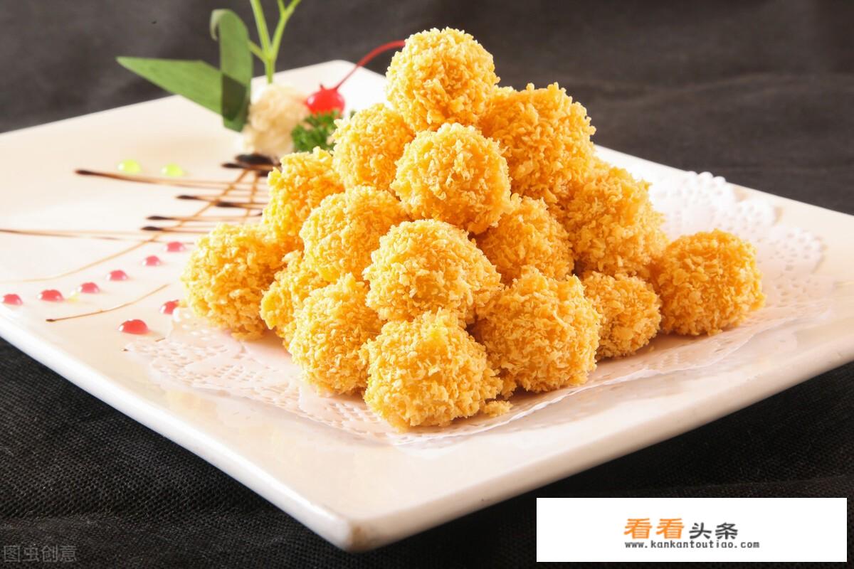 怎么炸汤圆不破不变形而又不沾？