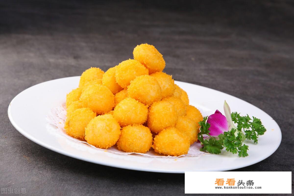怎么炸汤圆不破不变形而又不沾？