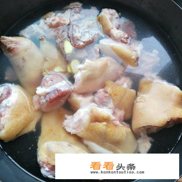 花生炖猪脚做法步骤？