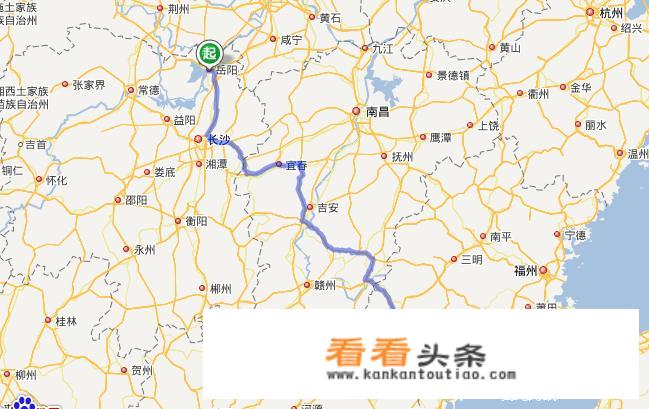 上海到岳阳自驾游路线推荐？