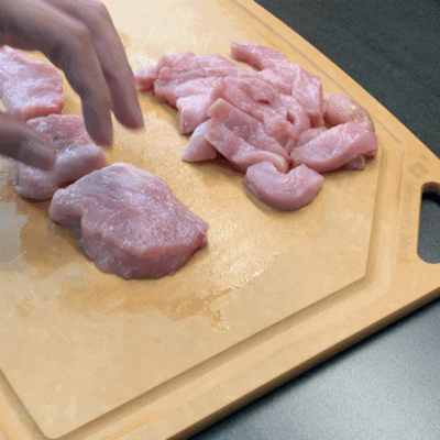 做软炸里脊肉怎么切？