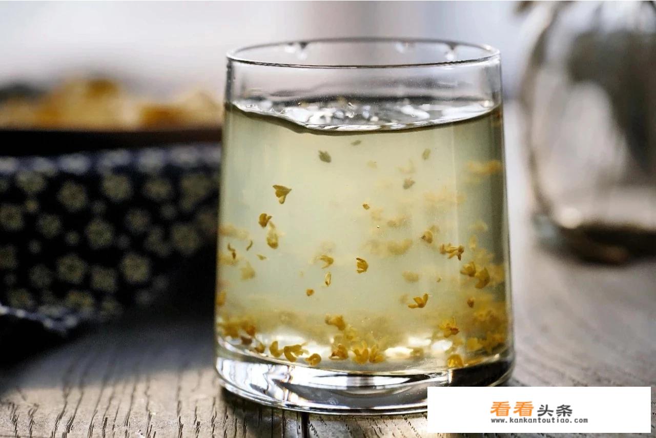 快凋谢的桂花可以做桂花茶吗？