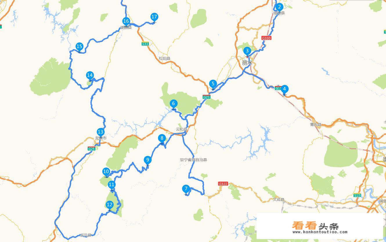 丽水慢游全部景点需几天？