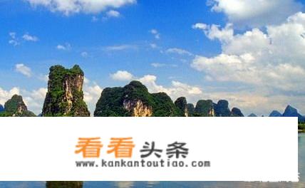 中国五个著名景点的面积？