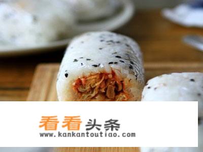 大米饭团做法？