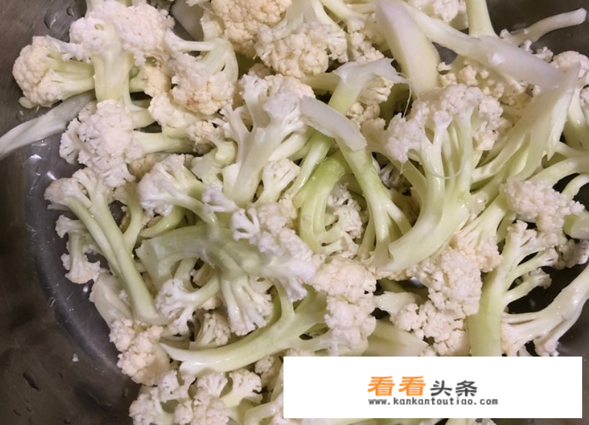 干锅有机菜花的做法？