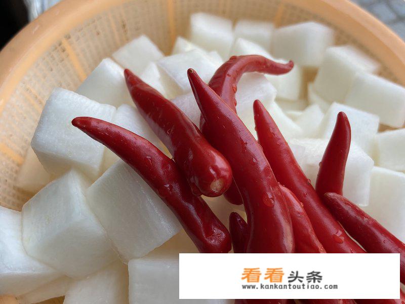 萝卜酸甜爽口的做法？