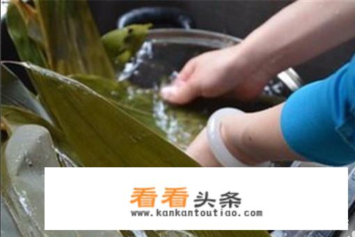 鲜粽叶怎么处理？