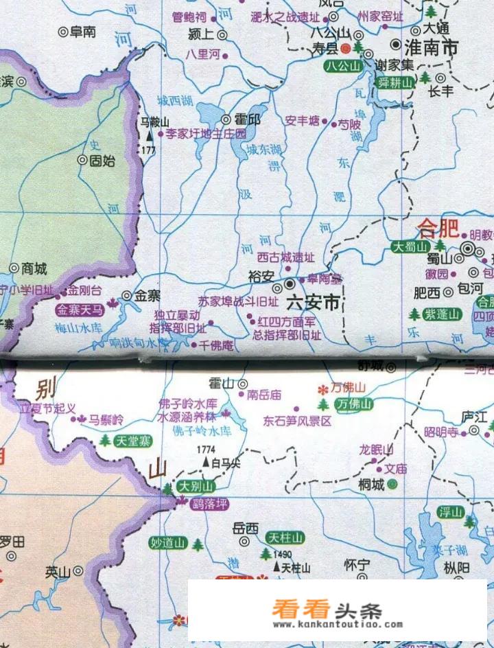 合肥到六安自驾游更佳旅游景点？