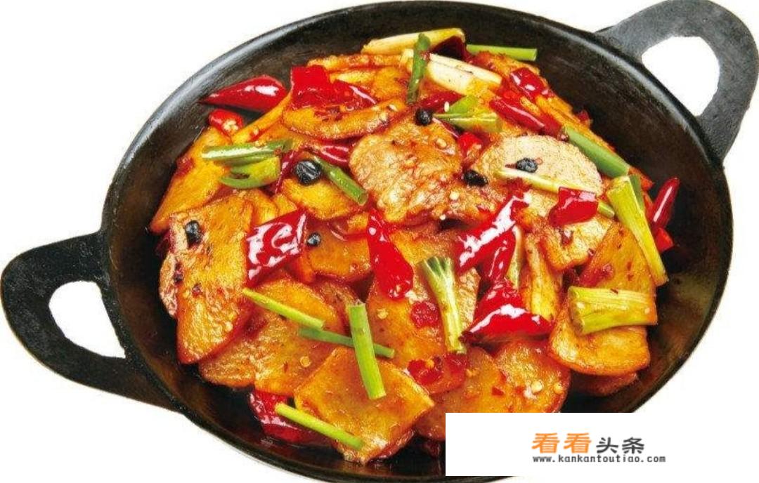干锅香芹土豆片的做法？