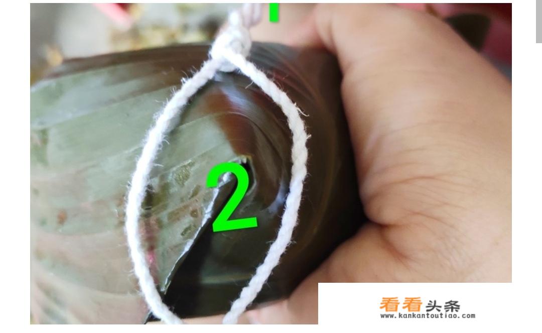三角粽子绑绳简单又快的 *** ？