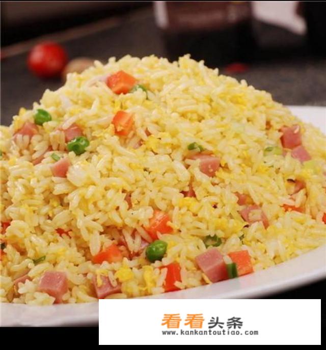 蛋炒饭的做法？