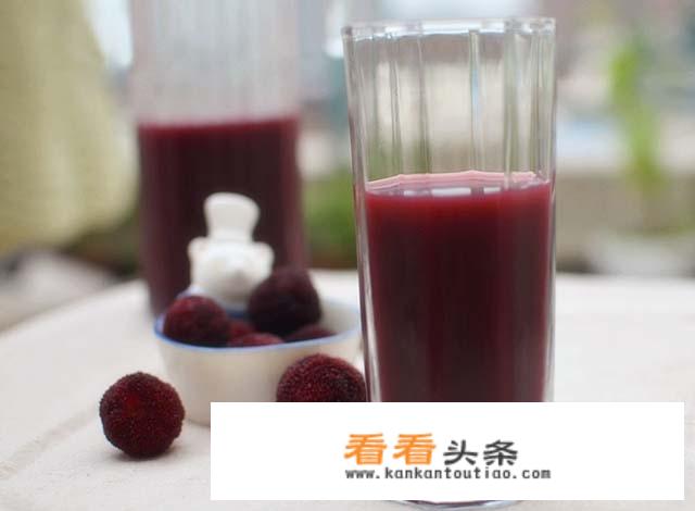 怎样做杨梅汁？