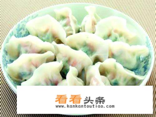 虾仁韭菜鸡蛋馅怎么伴？