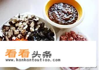 香菇猪肉馅的做法？