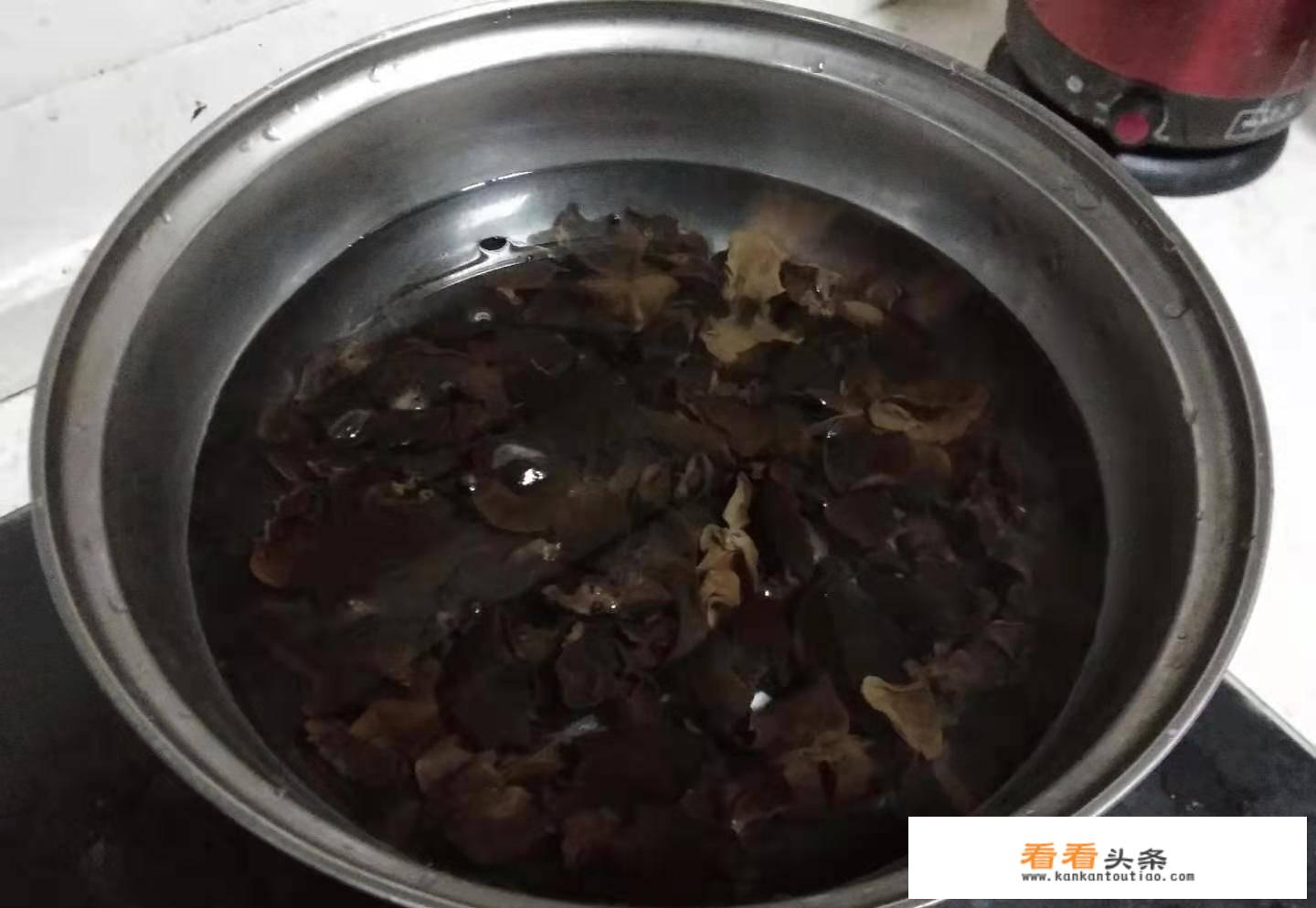 黑木耳的正确泡法？