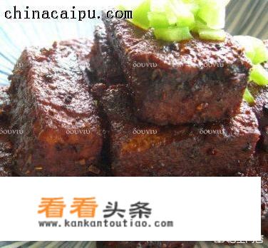川町太郎酱汁豆腐怎么做？