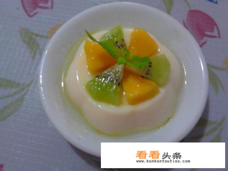 布丁配什么好吃？