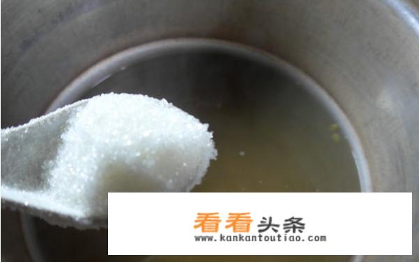 绿豆汤怎么做？
