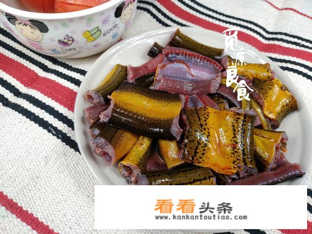 红烧鳝鱼的家常做法？