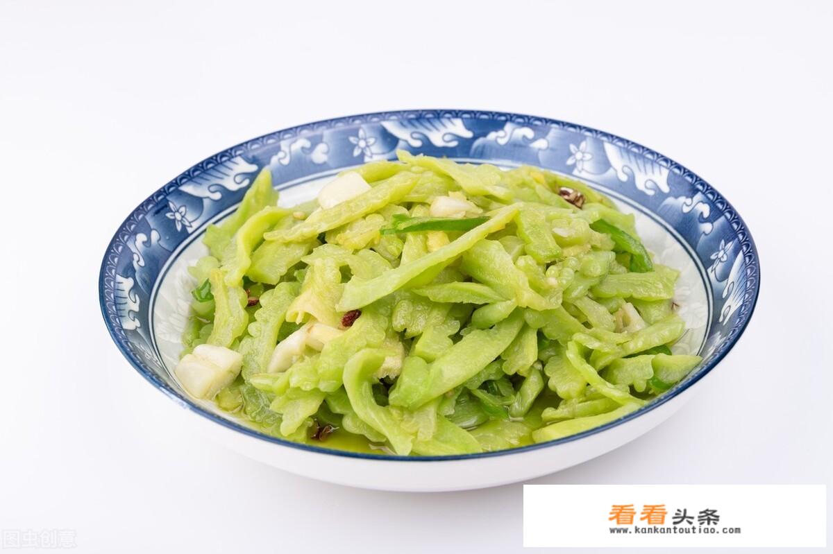 苦瓜怎么去苦味？它有什么功效？