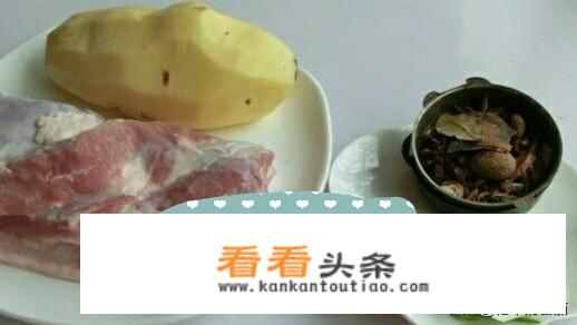土豆炖肉带汤的家常做法？
