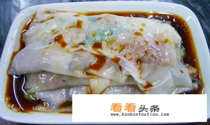 家庭自制肠粉的家常做法？