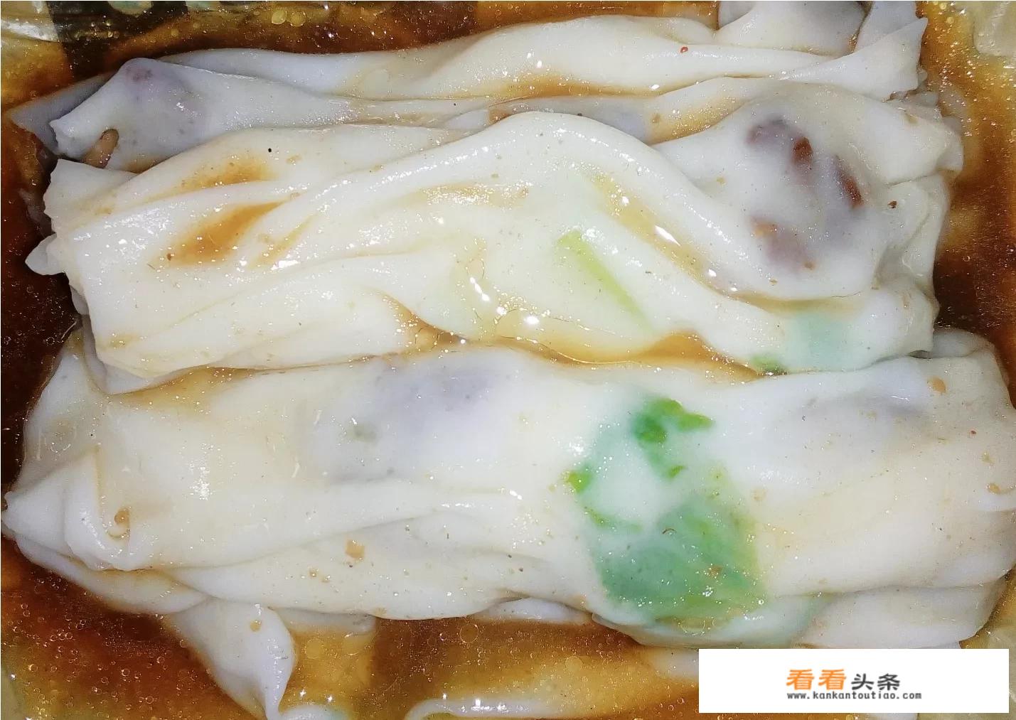 家庭自制肠粉的家常做法？