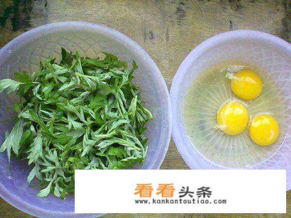 艾叶煮鸡蛋的做法？
