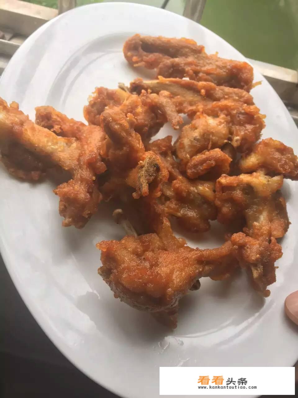 炸鸡叉骨怎么炸得又脆又酥？