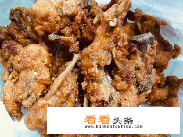 炸鸡叉骨怎么炸得又脆又酥？