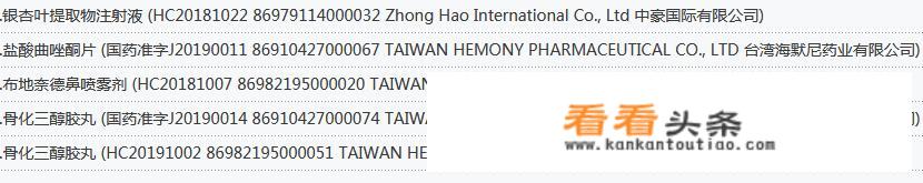 有些药物没有国药准字，靠谱吗？