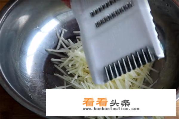 如何做炸土豆丝？
