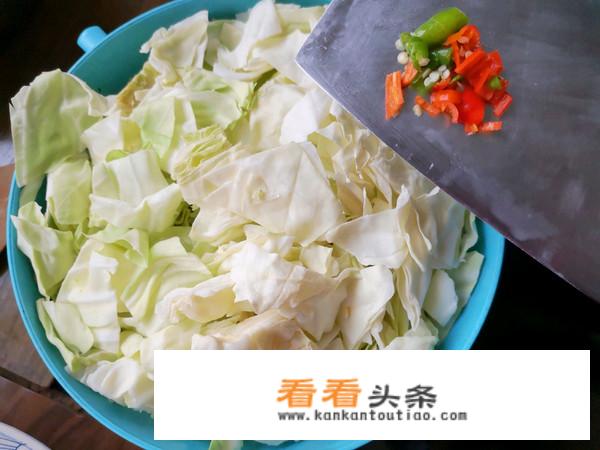 不放肉的干锅包菜做法？