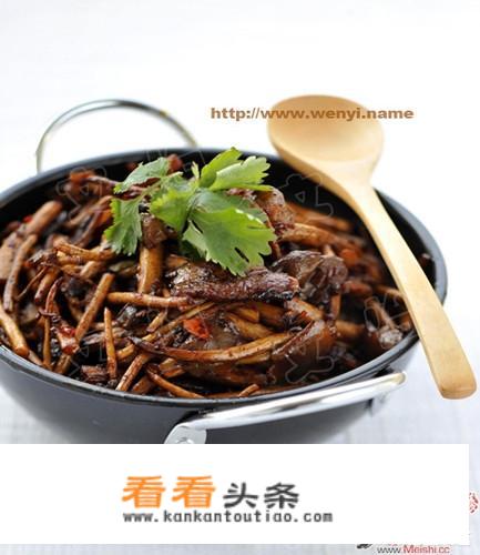 如何做干茶树菇？