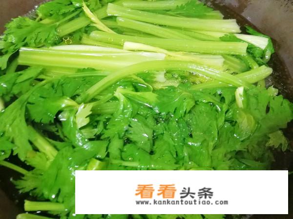 西芹饺子馅的做法？