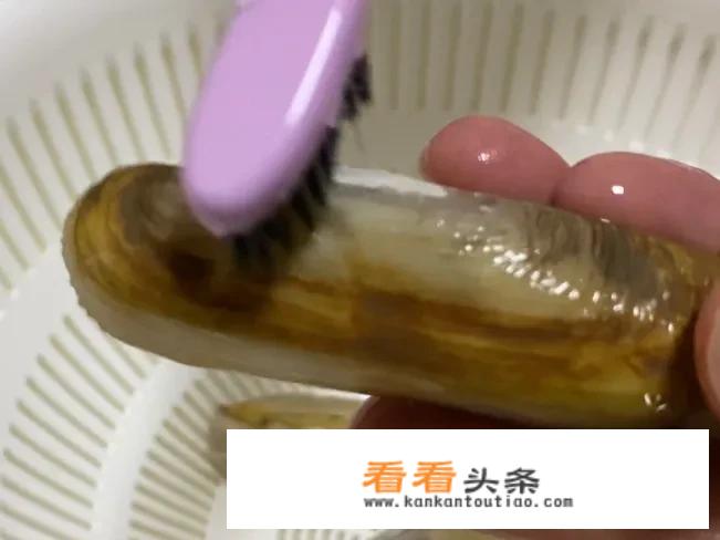 蛏子如何清洗最干净？蛏子的清洗方法？