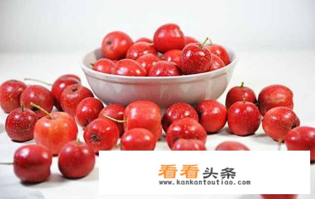 山楂干泡水喝有啥功效？