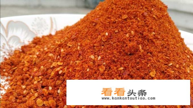辣椒粉如何做又辣又香又红？