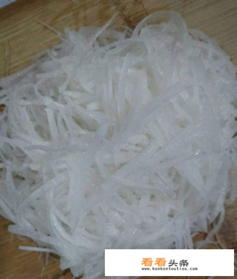 炒白萝卜最好吃的做法？