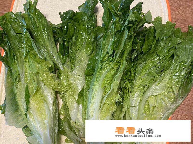 蚝油生菜又鲜又脆又绿的秘诀？