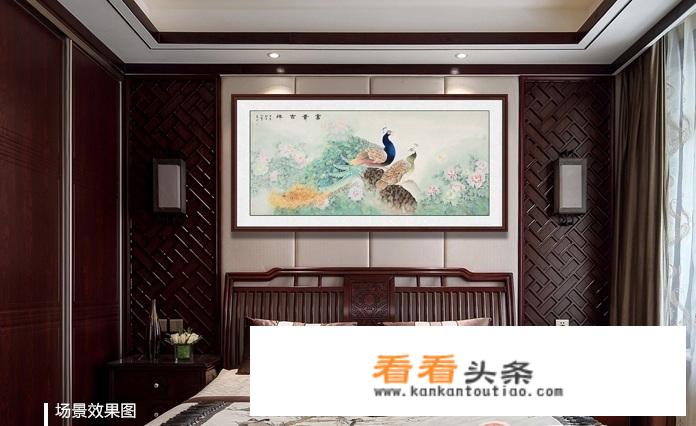 艺术佳作欣赏，名家手绘装饰画，居家装饰的国画你了解多少？