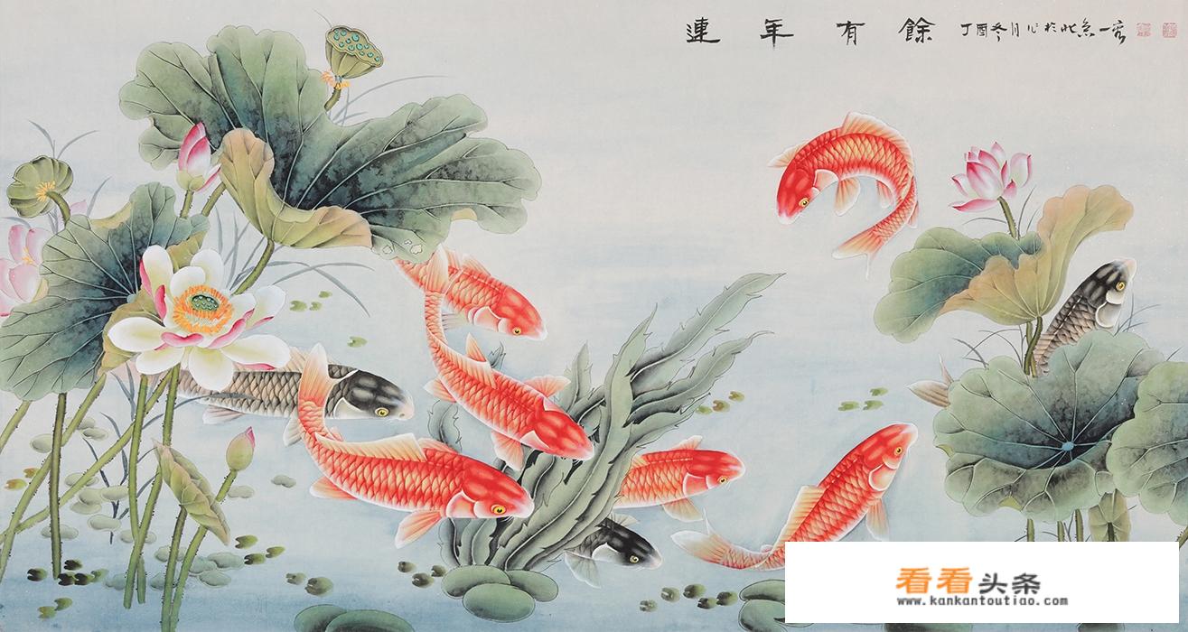 艺术佳作欣赏，名家手绘装饰画，居家装饰的国画你了解多少？