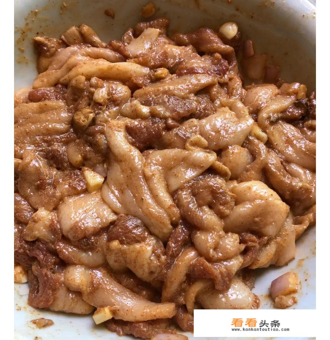 猪肉烤肉腌制法？