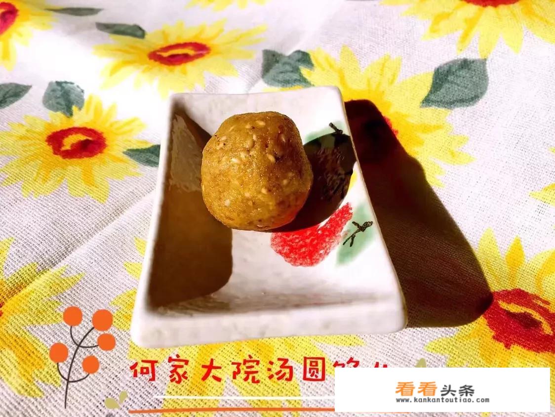 手工元宵怎么做？