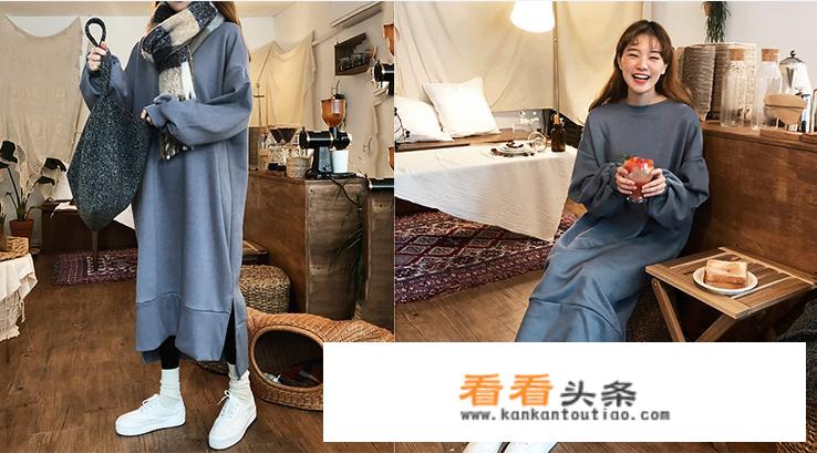 冬季短款卫衣裙内搭什么裤子比较好？