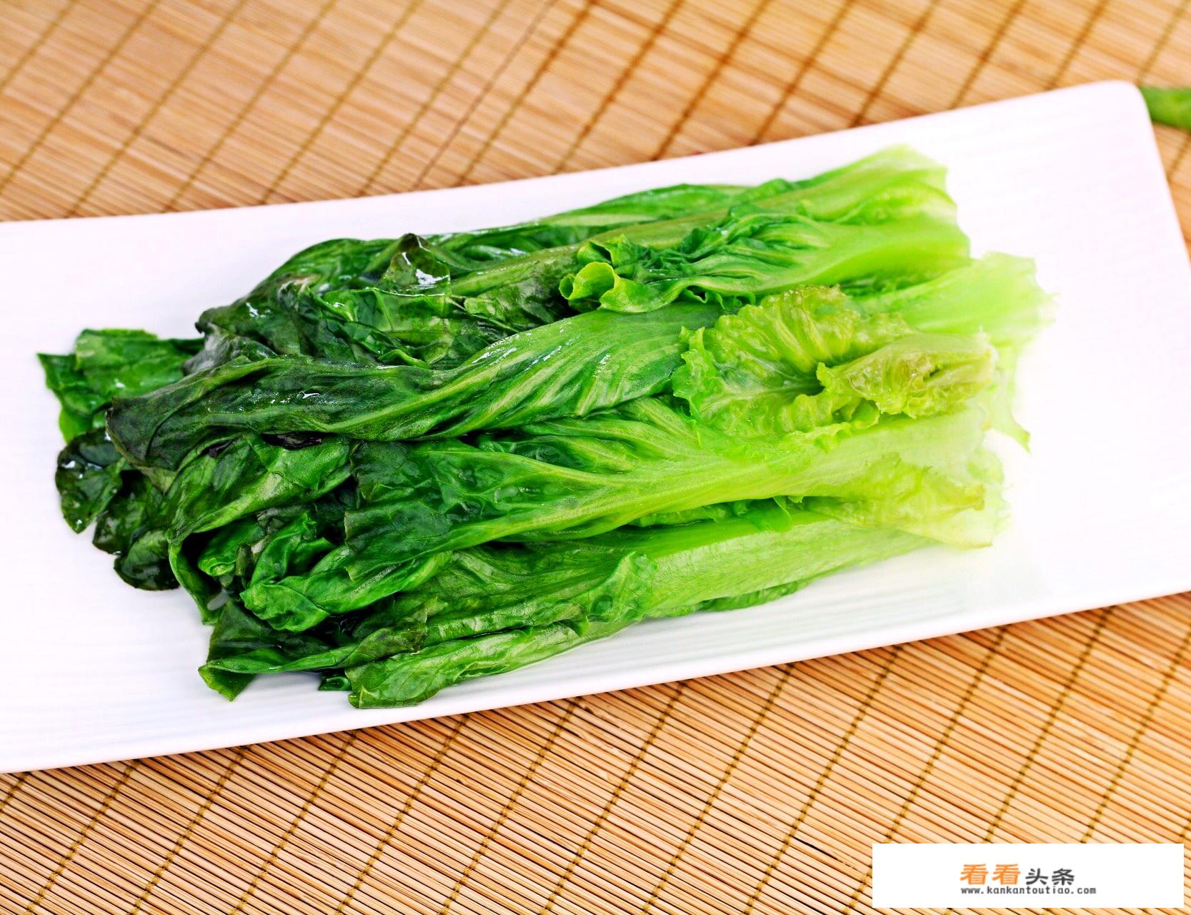 耗油生菜怎么做好吃？